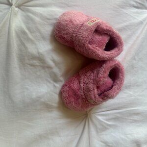 Ugg Baby Shearling Pink Bixbee Slippers Sz 0/1